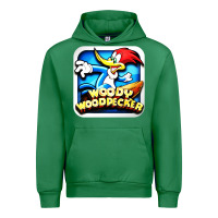 Emerald #woody woodpecker character Urban Hoodie - longCreatives