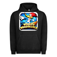 Pigment Black #woody woodpecker character Urban Hoodie - longCreatives