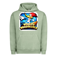 Pigment Oil Green #woody woodpecker character Urban Hoodie - longCreatives
