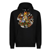 Black Oh Holy Night Christmas Premium Hoodie - RanaPortraitStore