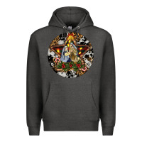 Charcoal Heather Oh Holy Night Christmas Premium Hoodie - RanaPortraitStore