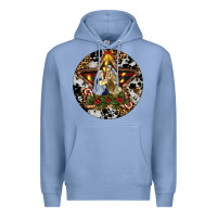 Colony Blue Oh Holy Night Christmas Premium Hoodie - RanaPortraitStore