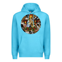 Ocean Blue Oh Holy Night Christmas Premium Hoodie - RanaPortraitStore