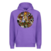 Purple Oh Holy Night Christmas Premium Hoodie - RanaPortraitStore