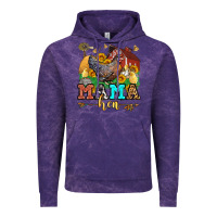Cloud Purple mama hen western olivia Vintage Hoodie - OliviaCreatesArt