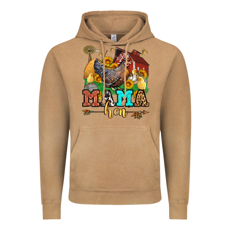 Mama Hen Western Olivia Vintage Hoodie by OliviaCreatesArt | Teevron