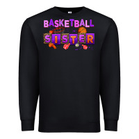 Black basketball sıster Premium Sweatshirt - AdoDesignShop