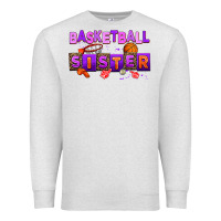 Oatmeal Heather basketball sıster Premium Sweatshirt - AdoDesignShop