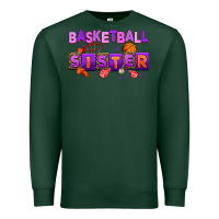 Sports Green basketball sıster Premium Sweatshirt - AdoDesignShop