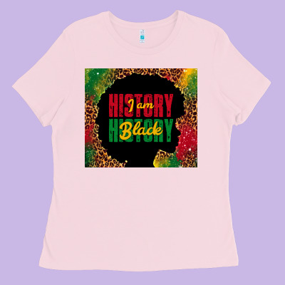 I Am Black History Ladies Tee Designed By Tumblerdesignbyshophia