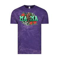 Cloud Purple Mama rock lightning bolt Mother's Day Vintage Tee - CowGirlArtShop