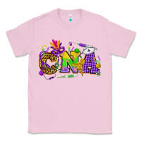 Bubblegum Pink Mardi Gras CNA Nurse Classic Tee - HowdyJamesFarm