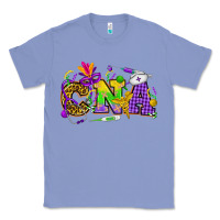 Colony Blue Mardi Gras CNA Nurse Classic Tee - HowdyJamesFarm