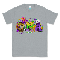 Heather Grey Mardi Gras CNA Nurse Classic Tee - HowdyJamesFarm