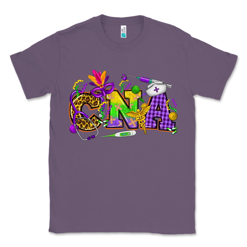 Mardi Gras Cna Nurse Classic Tee by HowdyJamesFarm | Teevron