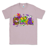 Lilac Mardi Gras CNA Nurse Classic Tee - HowdyJamesFarm