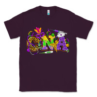Plum Mardi Gras CNA Nurse Classic Tee - HowdyJamesFarm