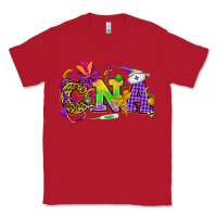 Red Mardi Gras CNA Nurse Classic Tee - HowdyJamesFarm