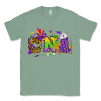 Sage Mardi Gras CNA Nurse Classic Tee - HowdyJamesFarm