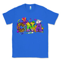 True Royal Mardi Gras CNA Nurse Classic Tee - HowdyJamesFarm