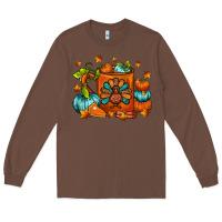 Chestnut Thanksgiving Coffee Mug Long Sleeve Tee - FaDigitalArtStudio