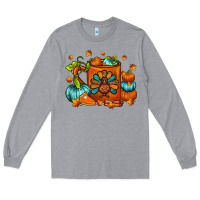 Heather Grey Thanksgiving Coffee Mug Long Sleeve Tee - FaDigitalArtStudio