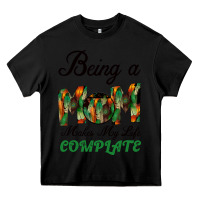 Black Being A Mom Makes My Life Complete For dark Heavy Core Tee - Bettercallsaul