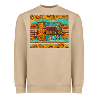 Mushroom Autumn leaves and pumpkin please Heavyweight Sweatshirt - Artiststas