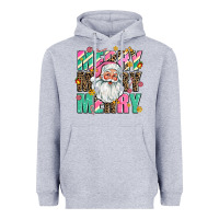 Heather Grey merry merry merry Heavyweight Hoodie - AdoDesignShop