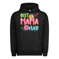 Pigment Black best mama ever Urban Hoodie - JahusDesignShop
