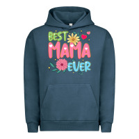 Pigment Midnight Navy best mama ever Urban Hoodie - JahusDesignShop