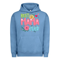 Pigment Pebble Blue best mama ever Urban Hoodie - JahusDesignShop