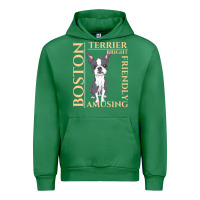 Emerald boston terrier t  shirt boston terrier dog traits gift t  shirt Urban Hoodie - longCreatives