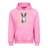 Fuchsia Pink boston terrier t  shirt boston terrier dog traits gift t  shirt Urban Hoodie - longCreatives