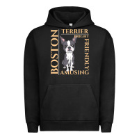 Pigment Black boston terrier t  shirt boston terrier dog traits gift t  shirt Urban Hoodie - longCreatives