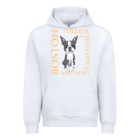 White boston terrier t  shirt boston terrier dog traits gift t  shirt Urban Hoodie - longCreatives