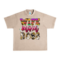 French Oak Wife mom boss daisy Mother's Day Urban Heavy Tee - HowdyJamesFarm