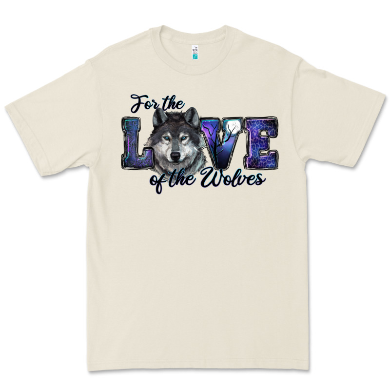 For The Love Of The Wolves Premium Tee by RanaPortraitStore | Teevron