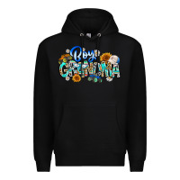 Black boy grandma Premium Hoodie - CowhideDigitalArt