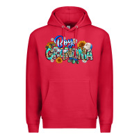 Cardinal boy grandma Premium Hoodie - CowhideDigitalArt