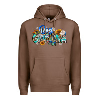 Chestnut boy grandma Premium Hoodie - CowhideDigitalArt
