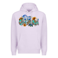 Lilac boy grandma Premium Hoodie - CowhideDigitalArt