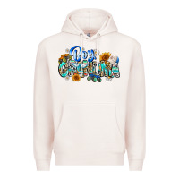 Pale Pink boy grandma Premium Hoodie - CowhideDigitalArt