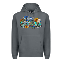 Rock boy grandma Premium Hoodie - CowhideDigitalArt