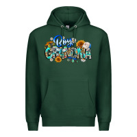 Sports Green boy grandma Premium Hoodie - CowhideDigitalArt