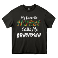Asphalt My Favorite Nurse Calls Me Grandma Heavy Core Tee - Bettercallsaul