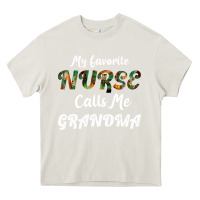 Cream My Favorite Nurse Calls Me Grandma Heavy Core Tee - Bettercallsaul