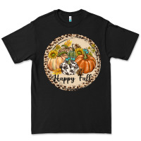 Black Happy Fall Premium Tee - texasbilliewilder