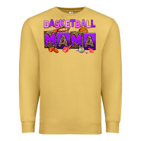Antique Gold basketball mama Premium Sweatshirt - AdoDesignShop