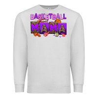 Dove Grey basketball mama Premium Sweatshirt - AdoDesignShop